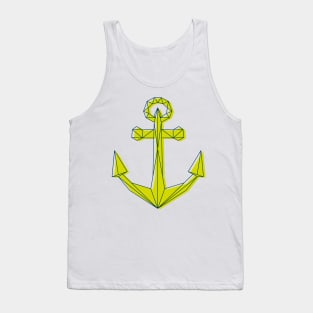 Green vector ancor Tank Top